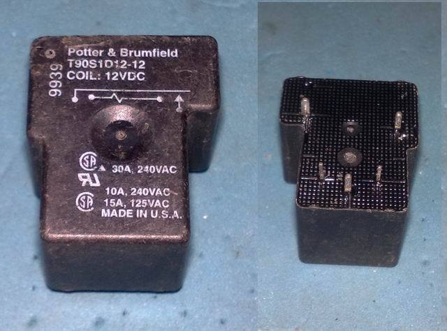 拆机 二手 T90S1D12-12 12VDC T90-1A-5P