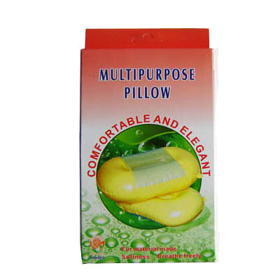 X新款多功能保健睡枕 充氣舒適午睡枕（2012）