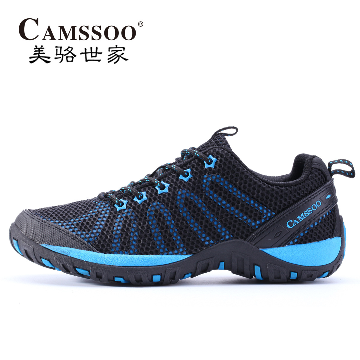 厂家批发 美骆世家户外徒步鞋 女跑鞋男透气网布休闲运动鞋登山鞋|ru