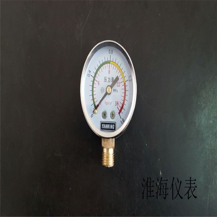 Y-60压力表北京精密燕宁规格型号安装工程液压力表