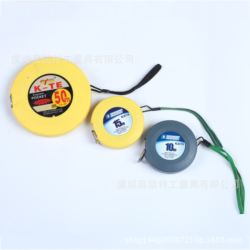 K 特 全新料出口高品质钢带长卷尺 测量卷尺 防摔 耐磨钢卷