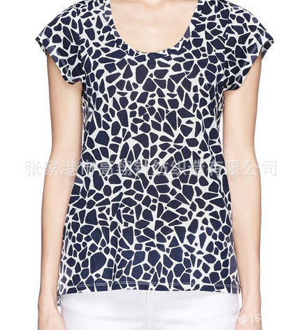 【热销产品】供应 纬编 涤氨 锦氨 豹纹印花四面弹针织面料