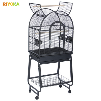 Friends of Rui family RIYOKA large 154 Square tube European style Dome Watch cage Parrot cage B5-4