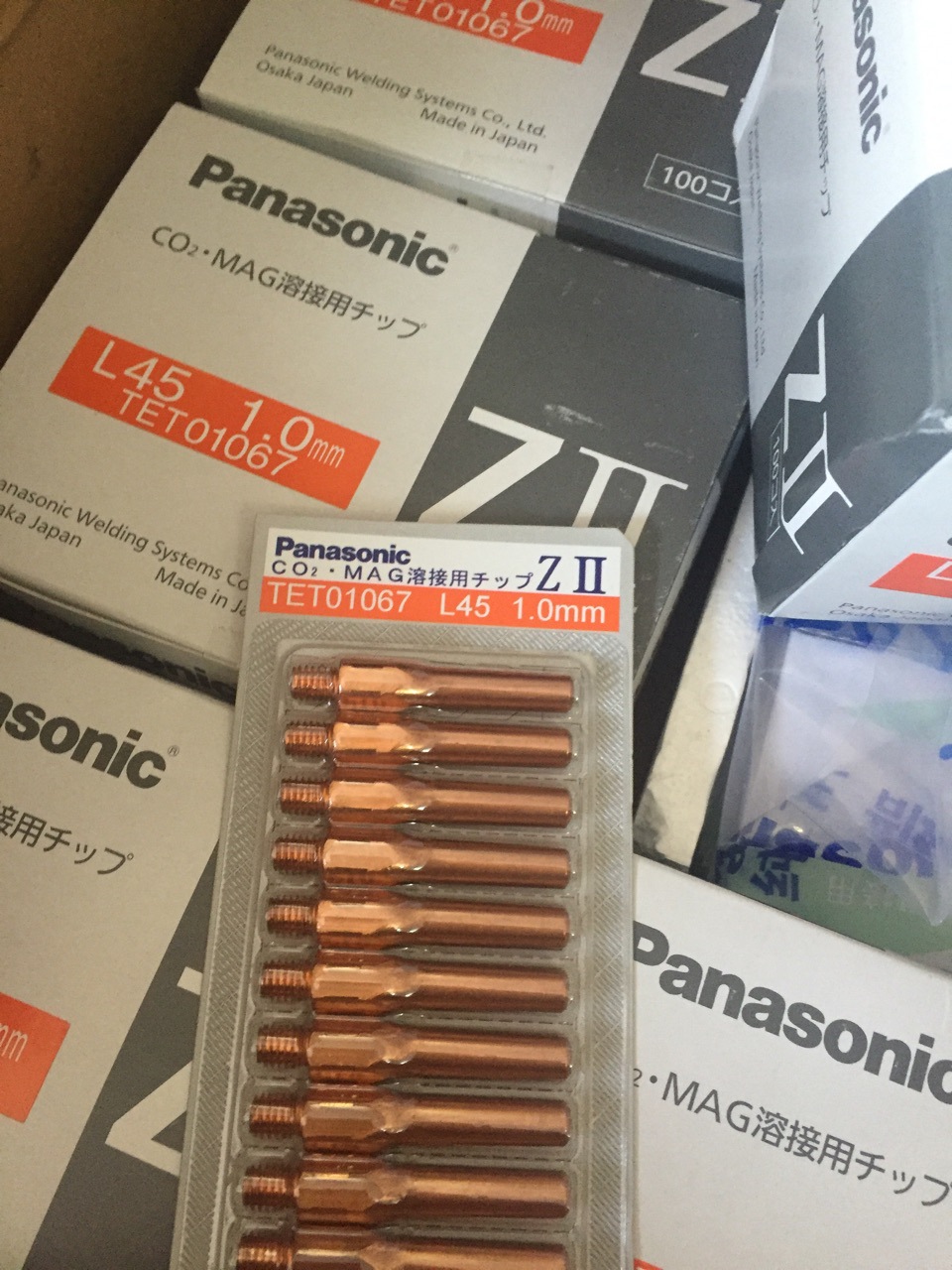 松下/Panasonic原装进口导电嘴0.8/0.9/1.0/1.2/1.4/1.6