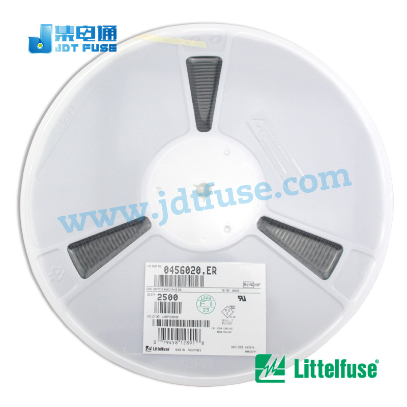0456020.ER力特Littelfuse 456一次性保险丝20A/125V批量现货