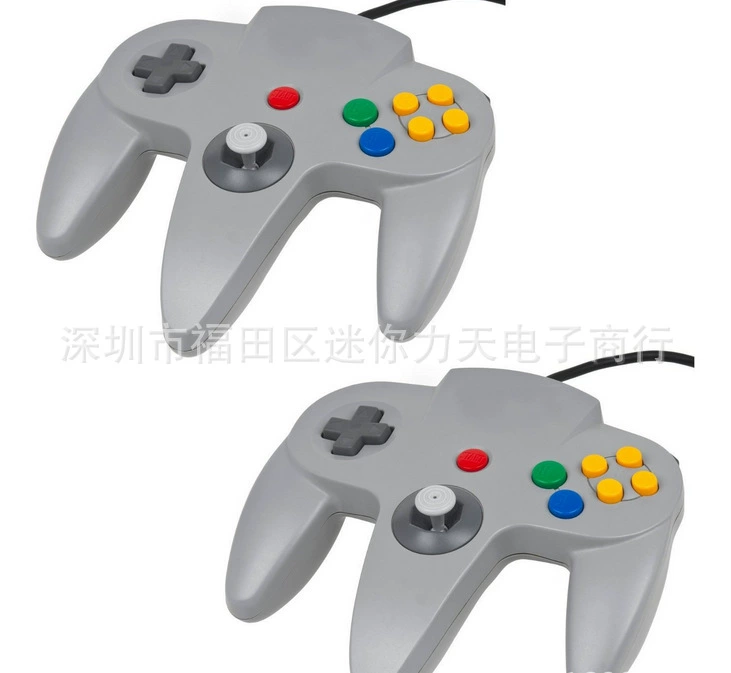 USB- N64 компьютерная ручка PC-геймпад N64 ручка 3 цвета