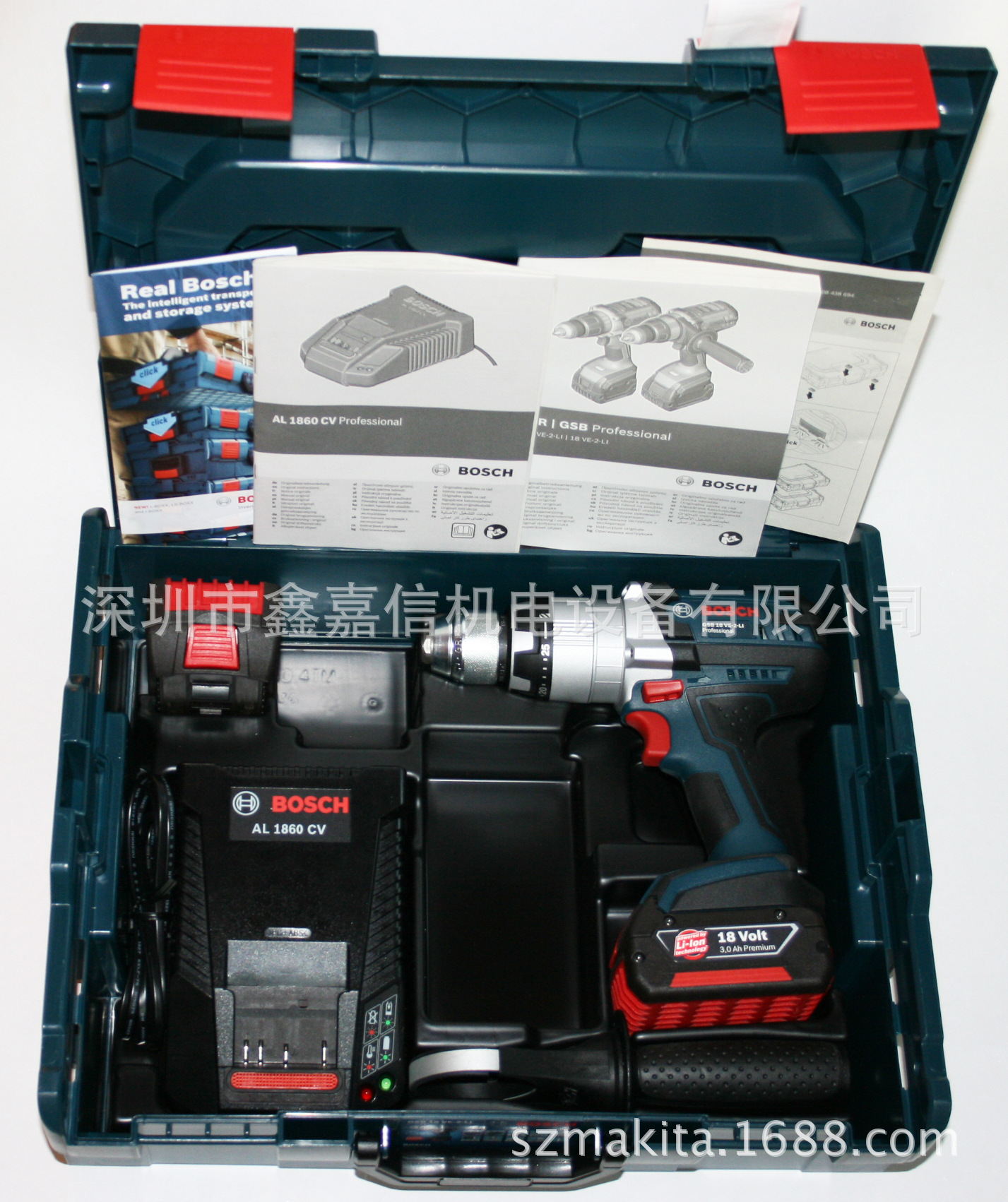 批发 德国 博世 BOSCH 充电式冲击电钻 GSB18VE-2-LI