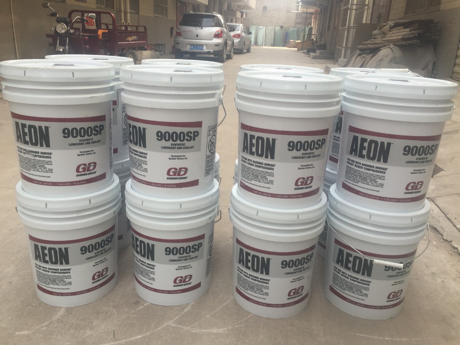 原装登福空压机油9000SP润滑油 GD螺杆式空压机油。空气压缩机油