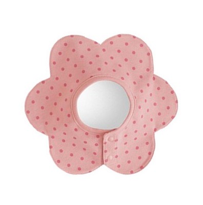 千趣会纯棉婴儿围兜宝宝口水巾花朵造型360°旋转多功能围嘴20款