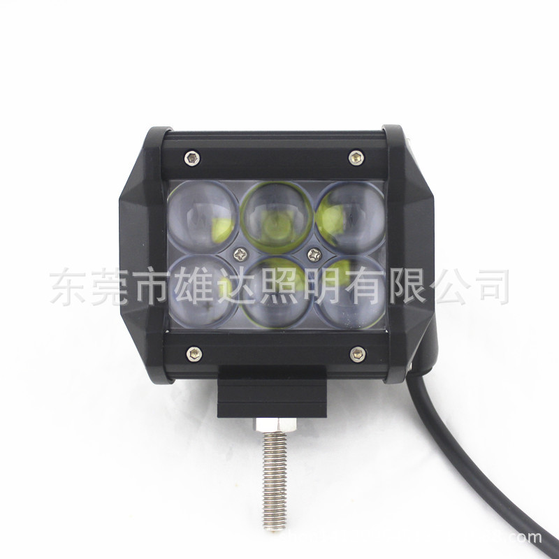 18W 4D work light strip light