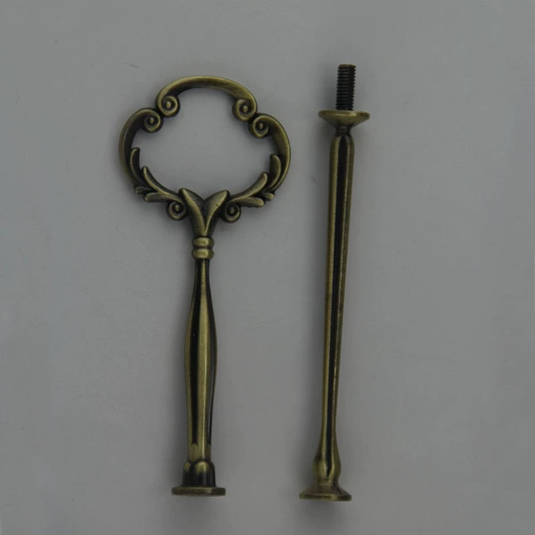 Flower-shaped, bronze, copper