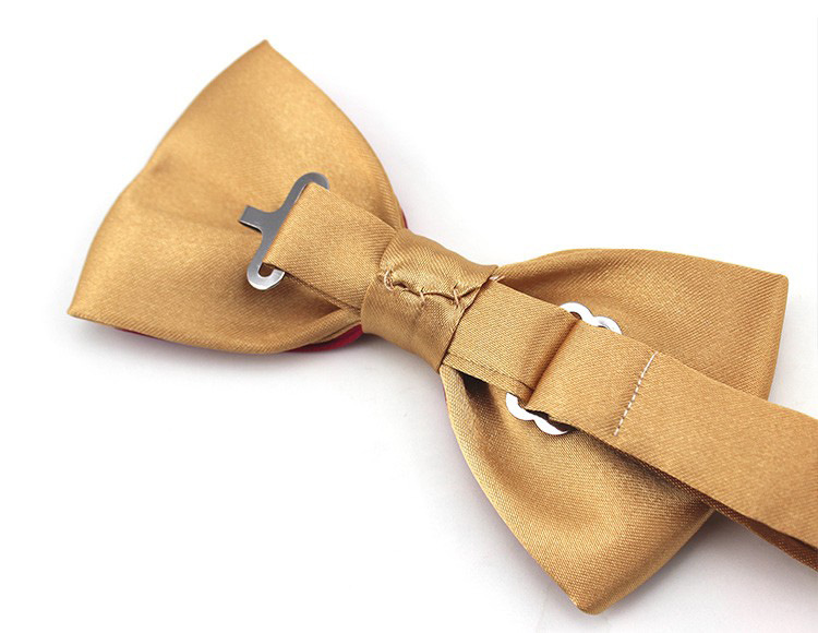 Two-color fashionable universal bow tie English style with bow for…