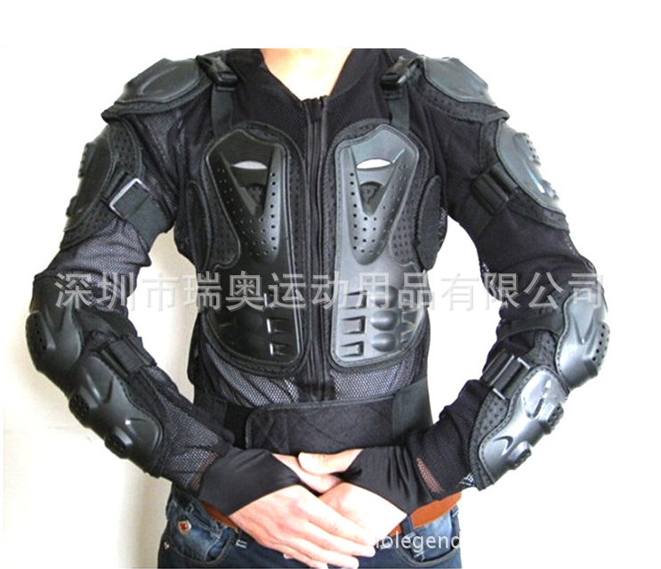 Fábrica Pin motocicleta de carreras Armadura Ropa de protección motocicleta ropa de protección resistente a la caída de la armadura móvil Ropa de protección trasera pecho protector
