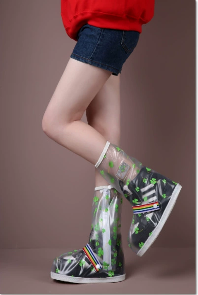 Tape, non-slip boots, shoes, fashionable waterproof shoe covers for men and women, increased thickness