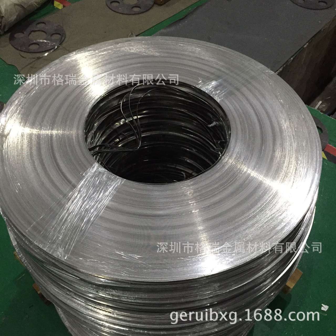 特硬不锈钢发条 301EH不锈钢发条料 0.08mm不锈钢发条带