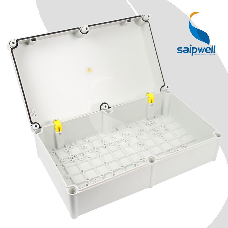 批发280*280*160mm电控防水接线箱 户外塑料配电箱 内搭扣插座箱