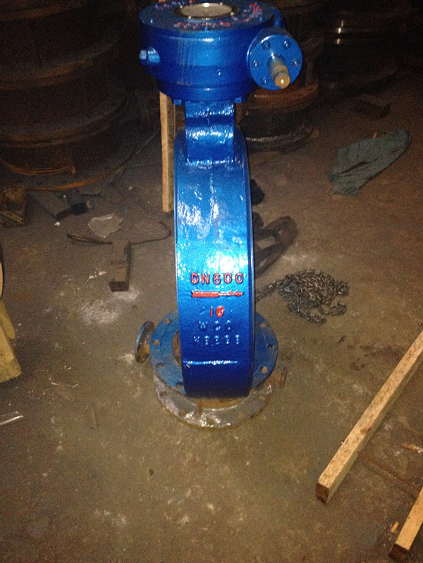 D371X-10蜗轮式中线式软密封蝶阀