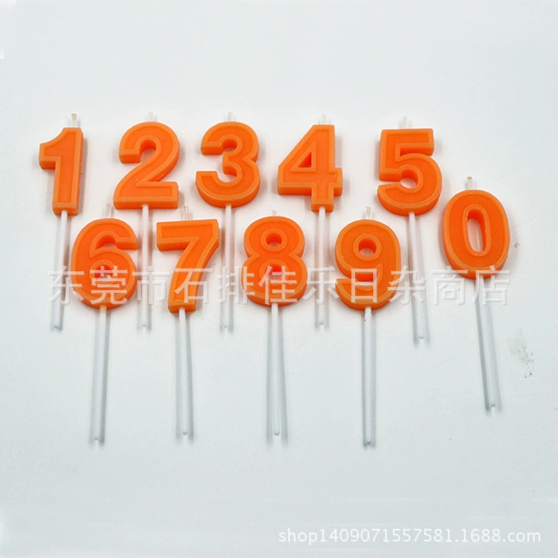 Оптовая небольшая цифровая свеча торта ко дню рождения размера, подходящая для семейного использования