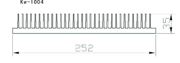 大功率散热器 电源散热片  河南电子散热器 铝型材 冲压铝板