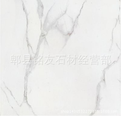 东方白  白色大理石 四川成都各类石材规格 9.5CM*8.8CM
