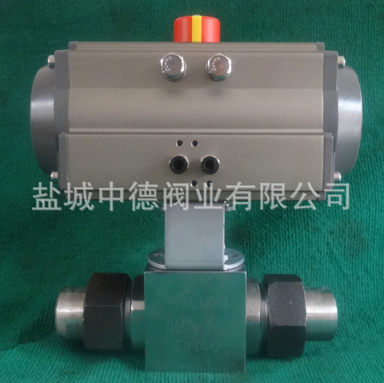 带反馈信号球阀.三片式丝扣球阀.304不锈钢气动/电动高压球阀