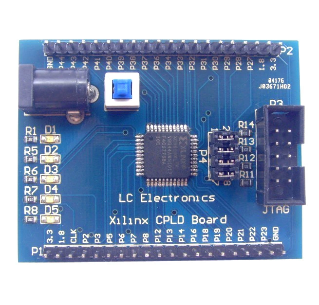 Плата разработки CPLD Xilinx XC9536XL для изучения и экспериментов