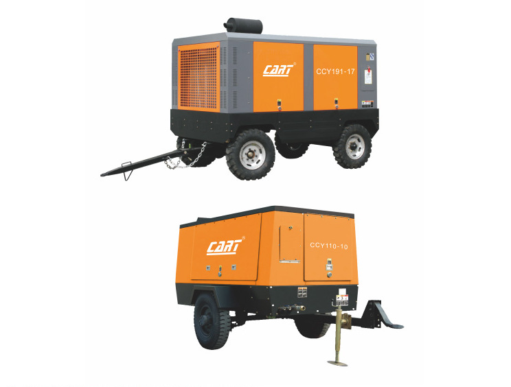 柴油移动式螺杆空气压缩机