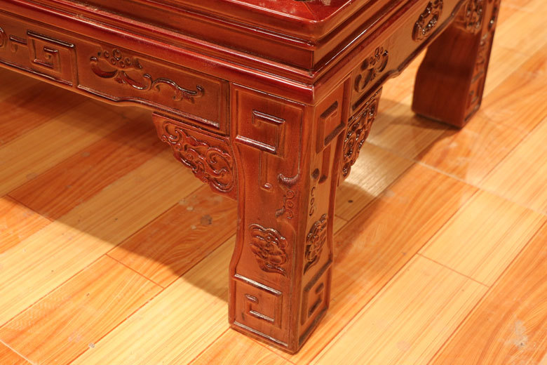 新款古典仿古沙发 客厅实木沙发 单人三人组合沙发 香樟木沙发