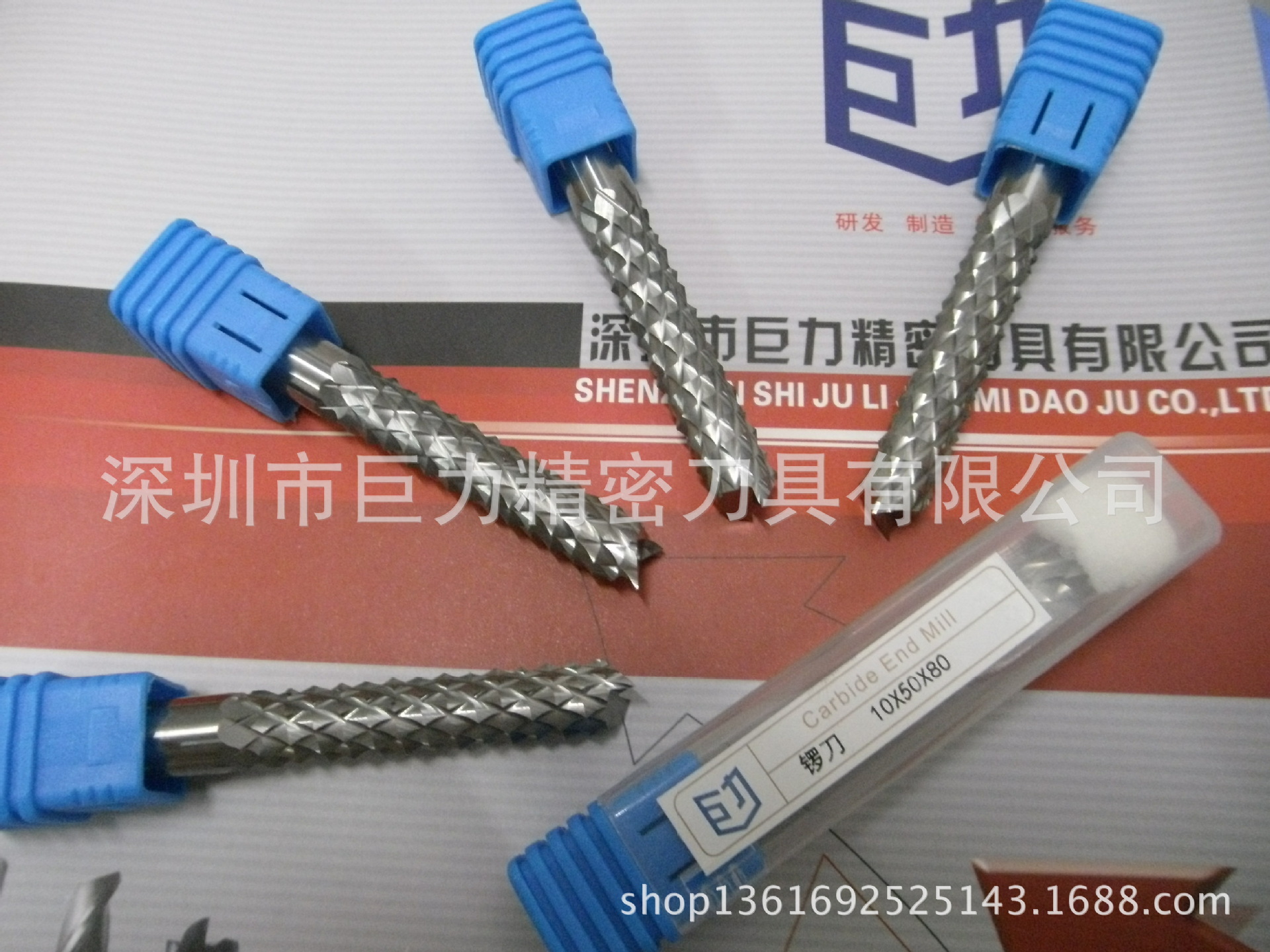 厂家直销10毫米棱齿锣刀 整体钨钢 玉米铣刀 PCB锣刀承接非标铣刀