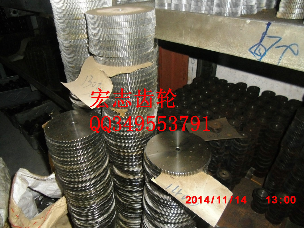 经销批发 深圳宏志机械精锻齿轮 多种模数圆柱齿轮