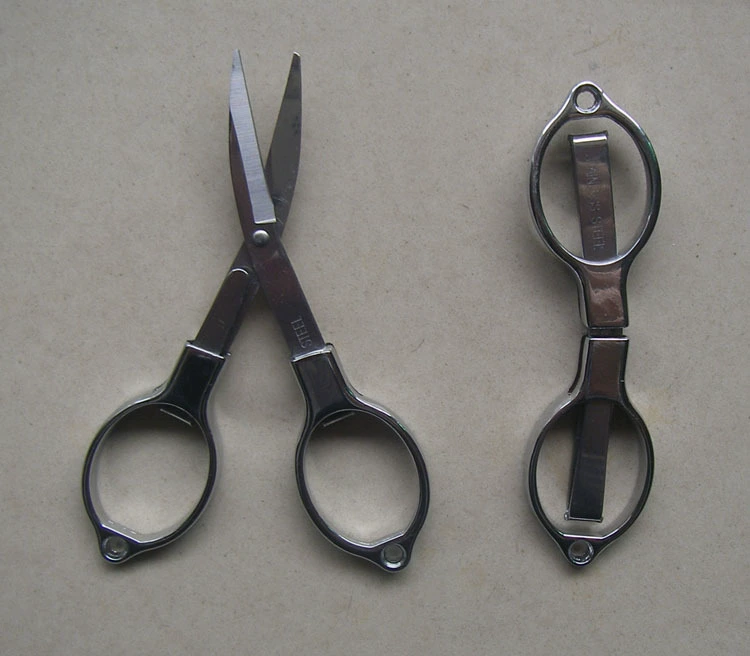 8 -character scissors. Glasses scissors, pulling, folding scissors, fishing scissors HD1016