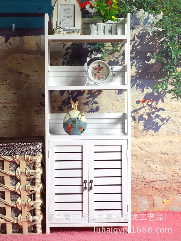 廠家直銷 三層百葉門書架 書櫃