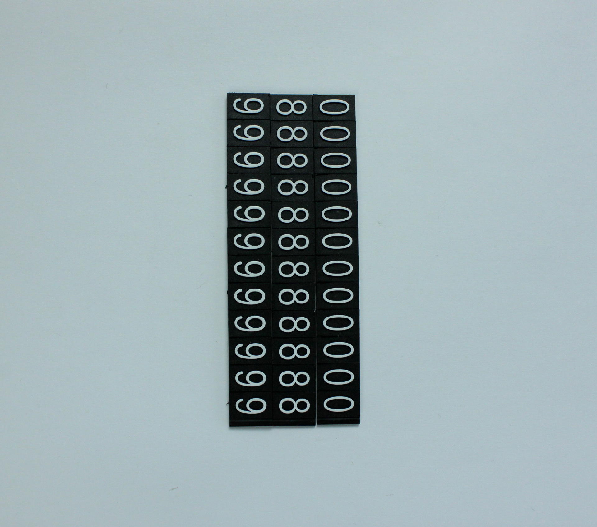 中号数字条配件 089