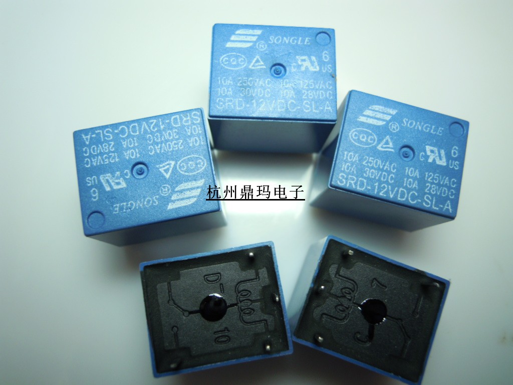 全新原装   继电器 SRD-12VDC-SL-A 12V 4脚 