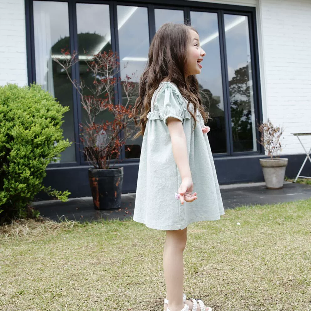 Summer summer clothing, children's colored quality skirt, Korean style