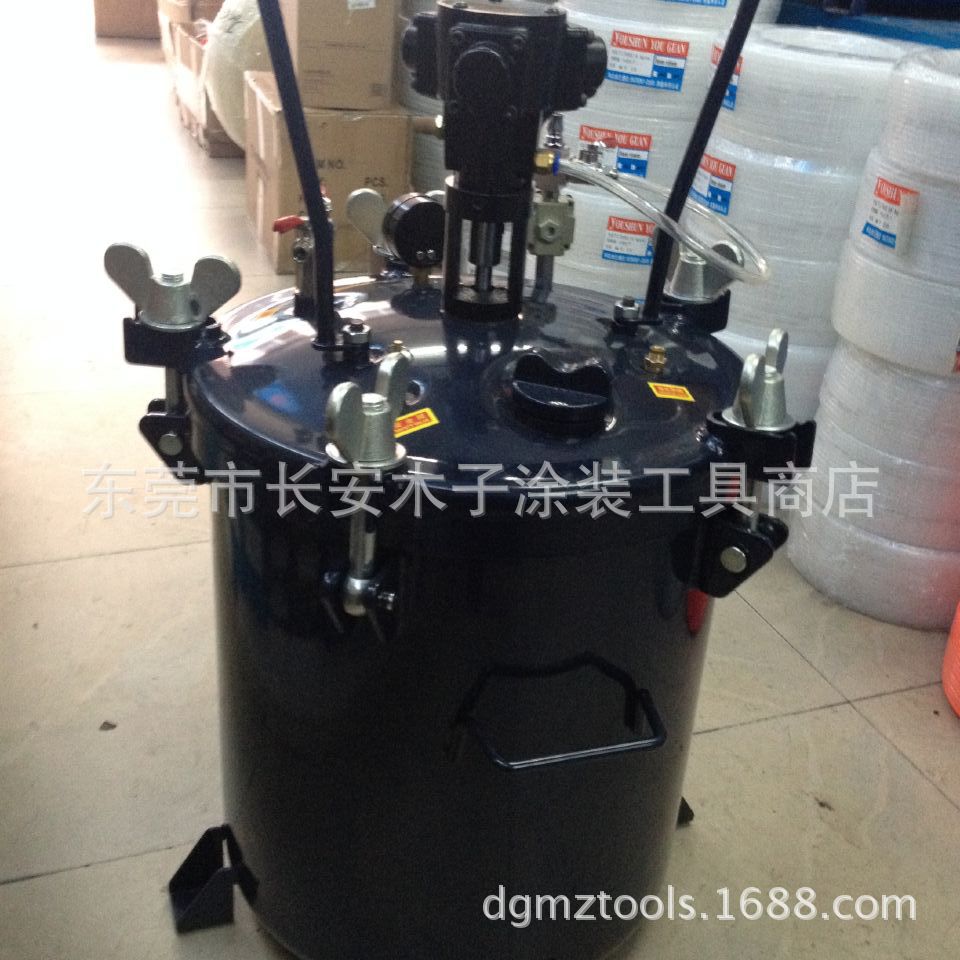 优质40L自动搅拌压力桶 油漆胶水桶 密封性好