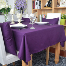 纯色素色桌布 欧式多用防尘台布 工厂直供