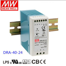 DRA-40-12 40W 12V3.34A電流可控台灣明緯導軌開關電源