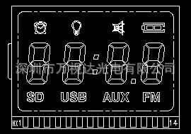 8字屏LCD液晶屏