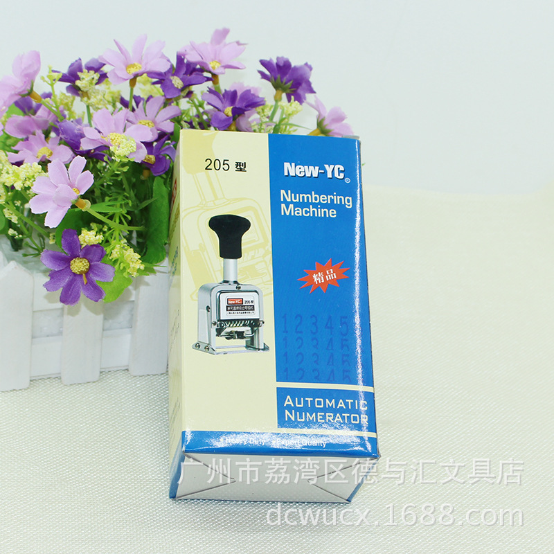 Máquina de codificación de máquina de números Yuanchang Máquina de codificación de rueda de tinta de 5 dígitos Precio de máquina de número de fecha de producción digital