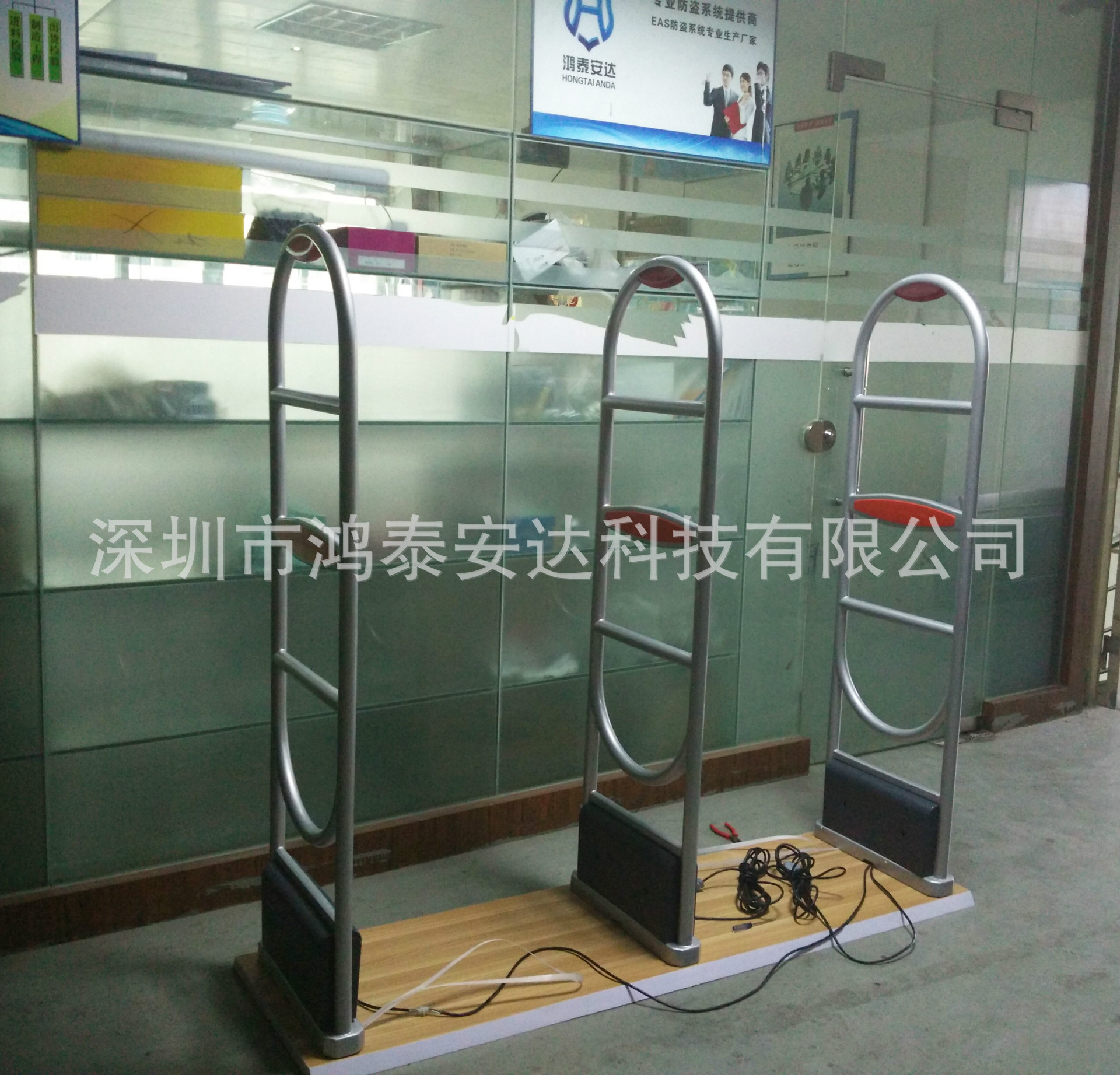 长期生产HTA-EM-03双通道图书防盗仪 书店防盗安检门 图书馆防盗