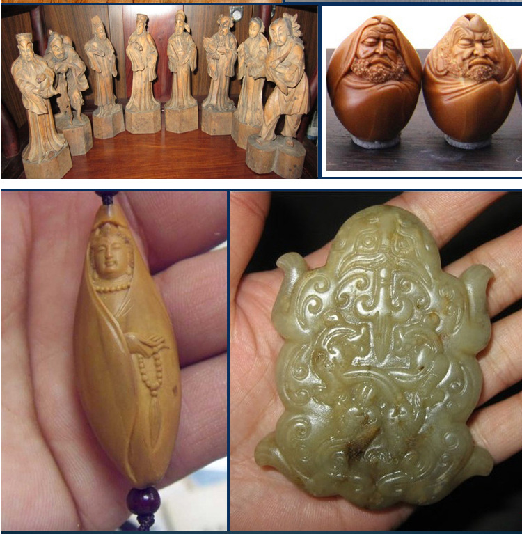 小型雕刻立體樣品圖