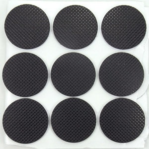 厂家直供硅胶垫片自粘黑色硅胶脚垫防滑防震圆形硅橡胶垫片硅胶垫