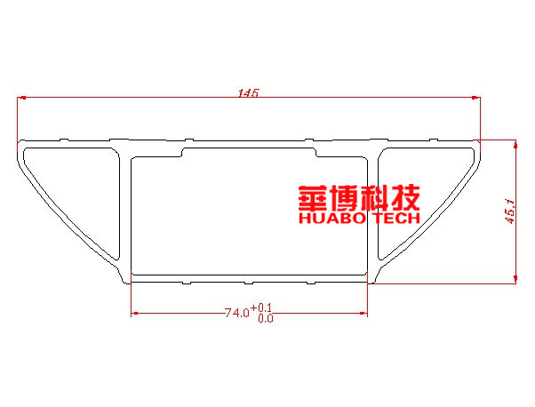 专业生产 滑板车用铝材 电动滑板车底板铝型材 独轮车脚踏板