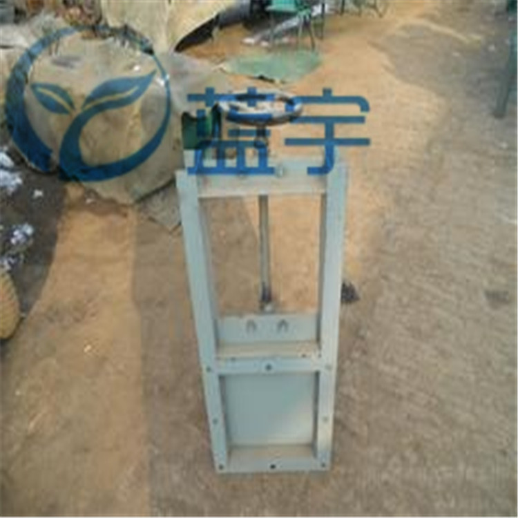 圆口方口插板阀400*400插板门除尘器闸阀水渠专用插板阀门厂家