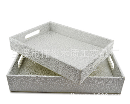 厂家专业生产高档皮质酒店托盘 酒店餐厅水果酒具托盘