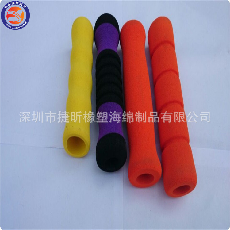 供应登山杖海绵套平衡车海绵手把铁管把套
