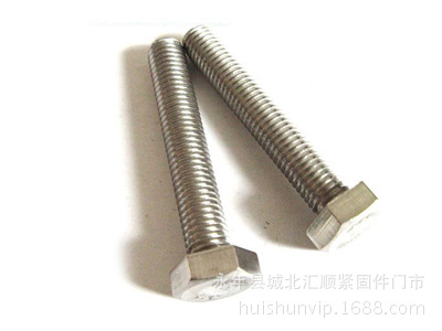 wholesale DIN933 GB5783 Stainless steel screws 304 Hex bolts Stainless Steel Complete