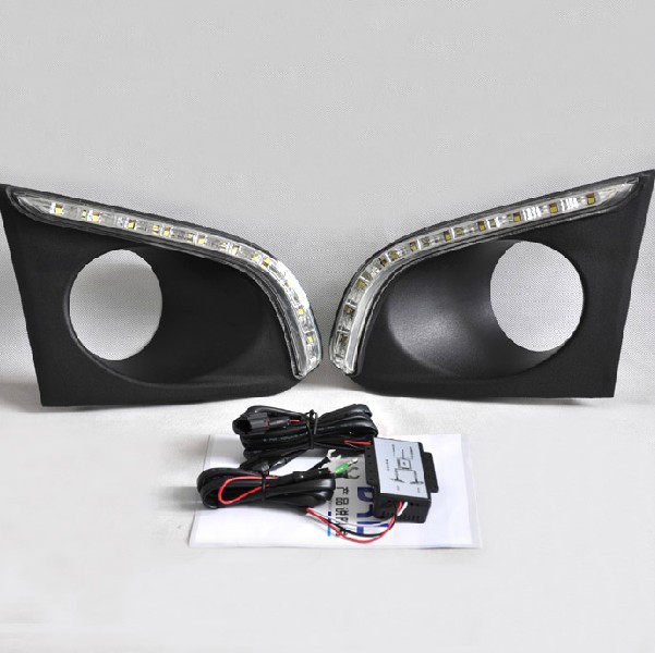 Adecuado para Chevrolet skyworth TRAX modificado especial luz diurna LED frontal anti-niebla luz diurna