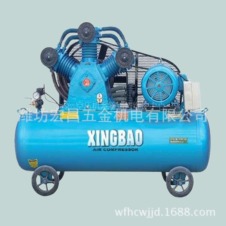 Manufacturer genuine Air compressor w-0.36/7 Woodworking pump small-scale Air Compressor Single-stage Belt Transmission